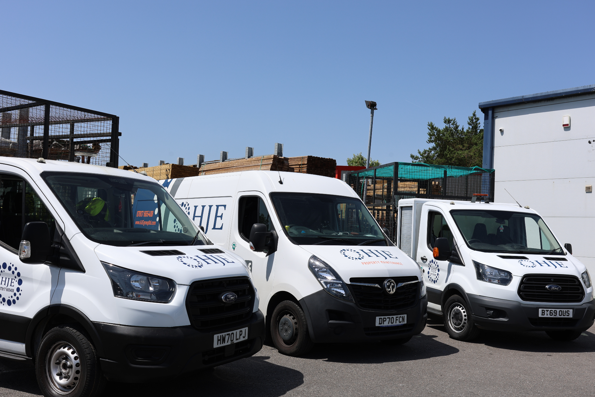 HJE fleet ready for dispatch